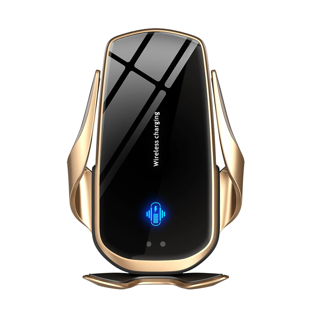 

Trending products electrical mobile holder F2 10W Qi infrared sensing Wirelees car Charger for mobile phone, Black,gold,red,blue,silver