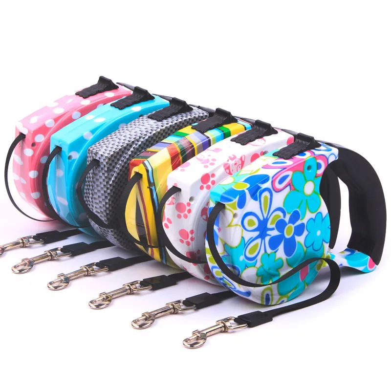 

Automatic Drawing Line Luxury Adjustable Comfortable Durable Retractable Leash Belt Traction Rope Pet Dog Cat Leashes