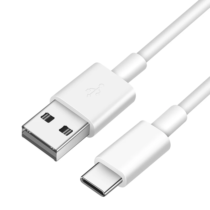 

USB Type C Cable For Vivo Z1x Z5 Y90 Y7s Y15 Google Pixel 4 3a 3 XL Fast Charging USB C Charger Mobile Phone Cables, White