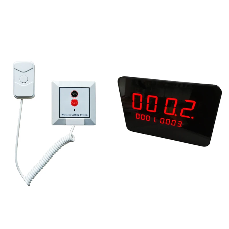 

Wireless nurse calling system K-2000C counter station receiver with K-W2-H buzzer