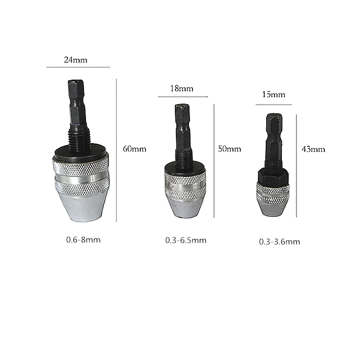 10340014/15/16  High-Quality   Power Tool Spare Parts  Hex Shank Conversion  Chuck Adaptor factory