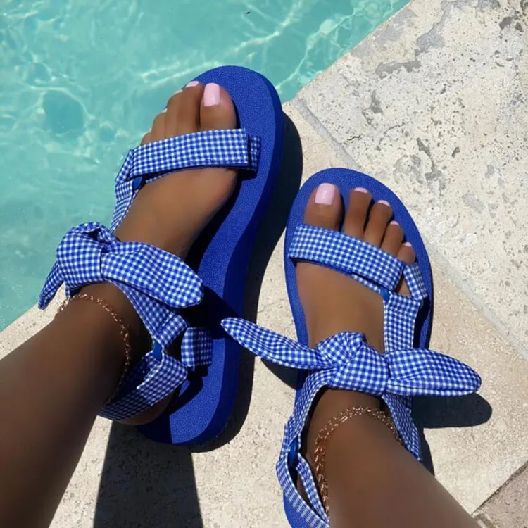 

2021 summer women Foam Sole rhinestone diamond pure color lace up bandage rivet shoes wholesale ladies slippers sandals slides