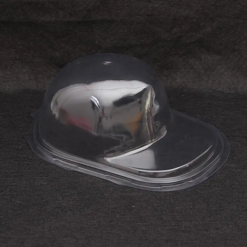 Pvc Baseball Hat Case Plastic Transparent Cover Snapback Hat Display