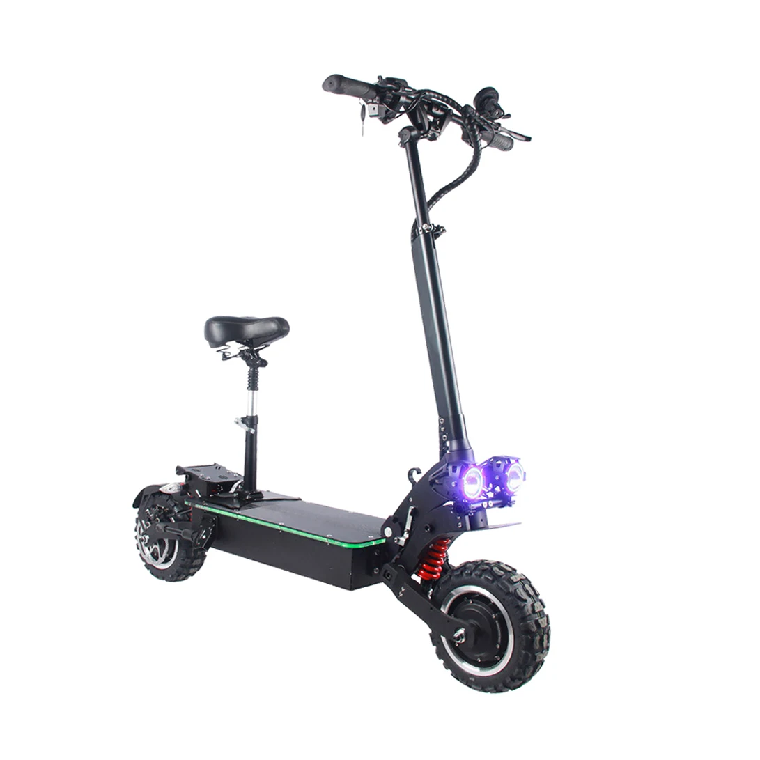 

waibos 11inch big tire electric scooter with 7000W 72V 45Ah dual engine scooter for adult 80-150kms range e scooter kick e bike