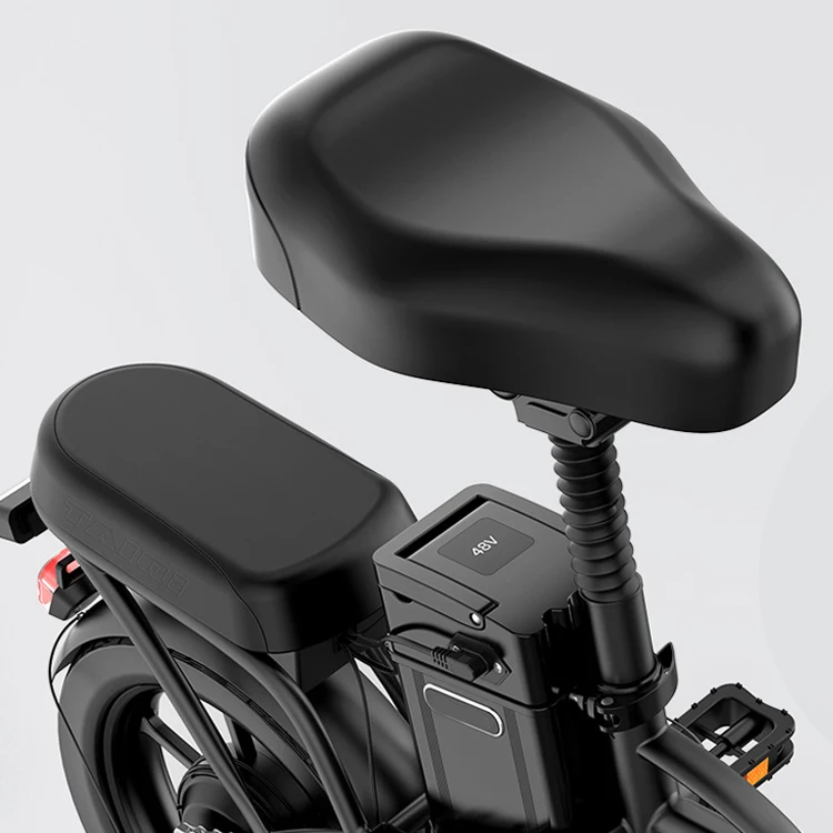 

14" foldable lithium battery bicycle brushless motor electric bicycle