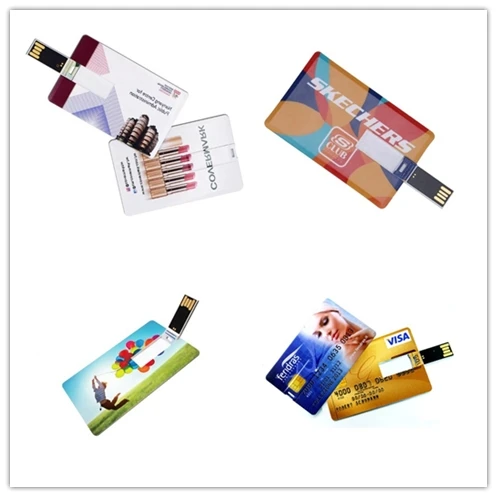 Popular DIY Design Gift Usb Flash Drive Custom Pattern Bank Credit Card Pen Drive For Wedding Business Promotional Present - ANKUX.COM