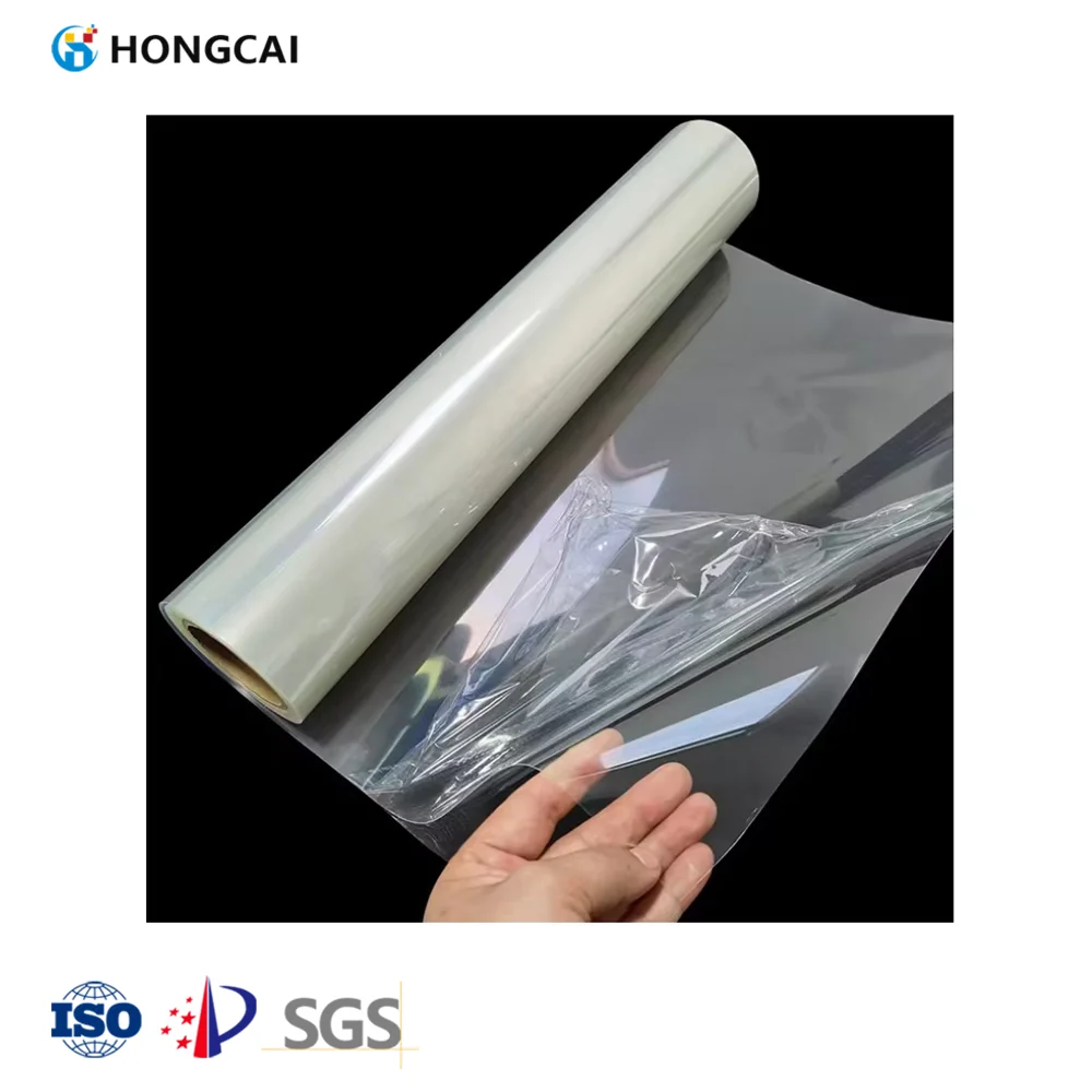 Hongcai 40u Self-Adhesive HD Crystal Film Album Tempered Ceramic Photo Surface Thickened Anti-Scratch PET Heat Transfer Cold