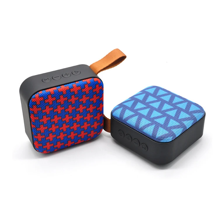 

T5 Cloth Wireless Speaker with FM Radio and TF Card Play Portable Mini BT Speaker, Multi