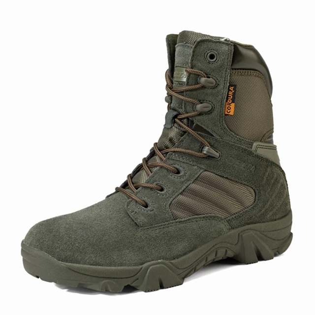 

Army Green Lightweight High Boots Outdoor Tactical Desert Battle Ankle Boots Hunting Men's Battle Tactical Boot