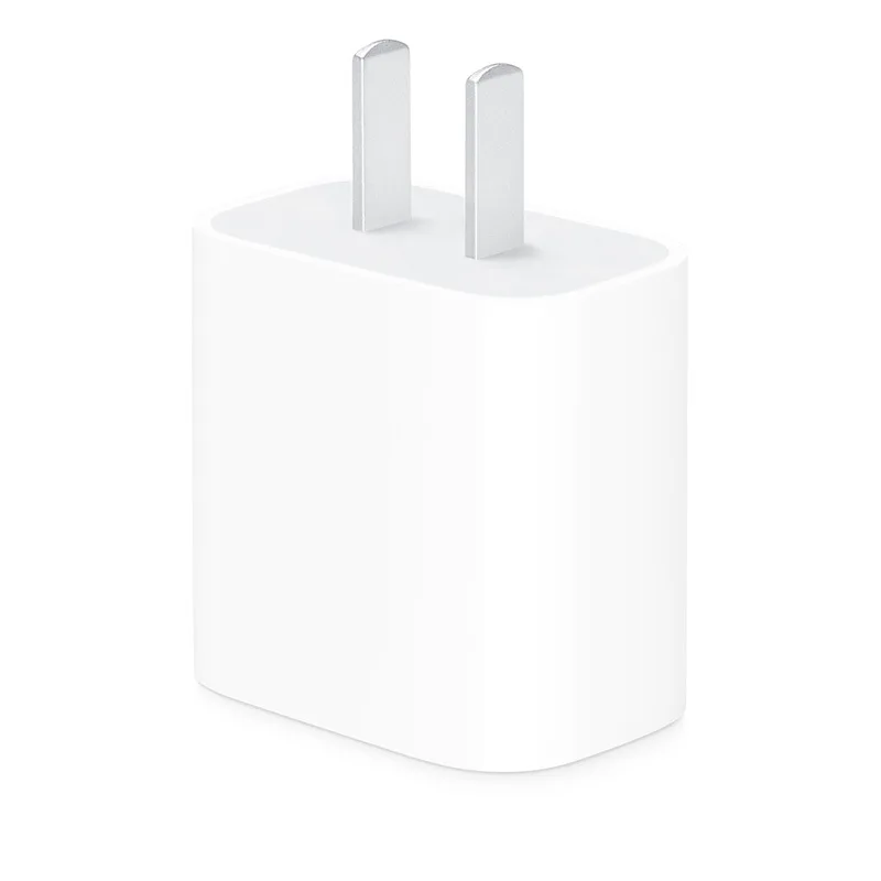 

20w PD charger US EU plug USB C power adapter for iPhone 11 pro max, White,customize