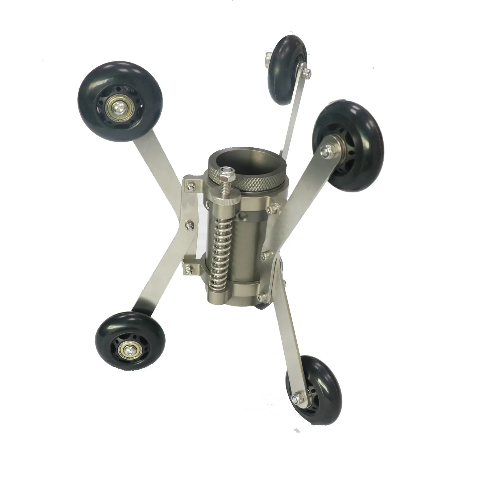 

Vicam stainless steel skid for PT camera head
