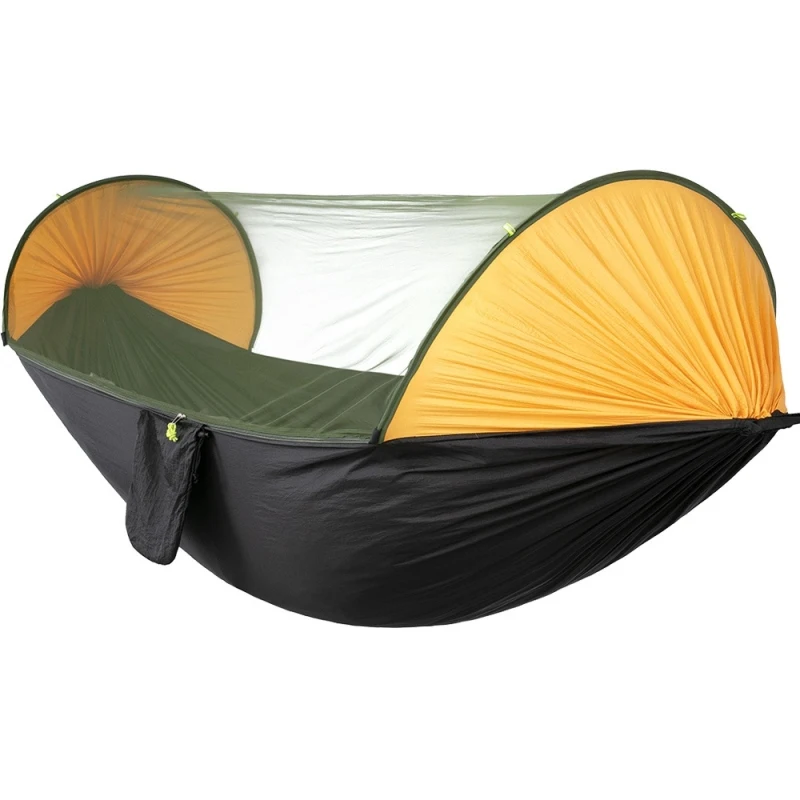 

Same day Shipping New Anti-Rollover Automatic Quick Opening Mosquito Net Hammock Outdoor Camping Double Anti-Mosquito Hammock