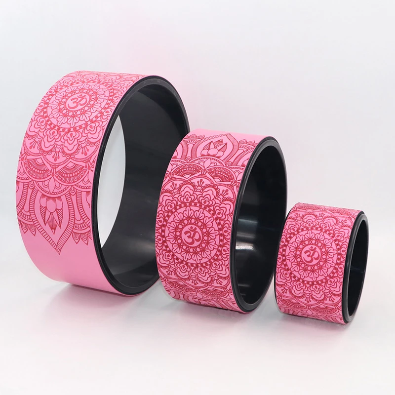 

Circle TPE Roller Wheel Yoga Prop Back Training Tool Waist Shape Pilates Ring Fitness Equipment, Multiple colors are available