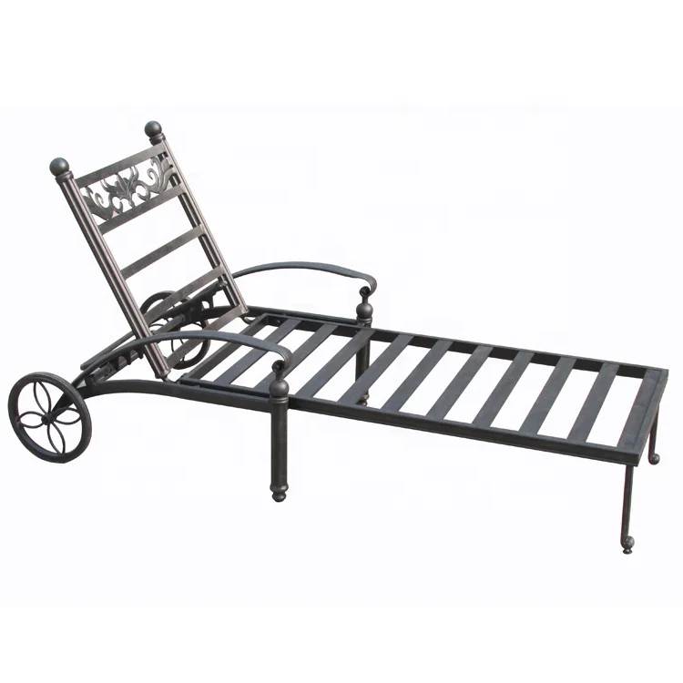 Pool Lounge Chairs Luxurious Aluminum Outdoor Furniture Garden Set