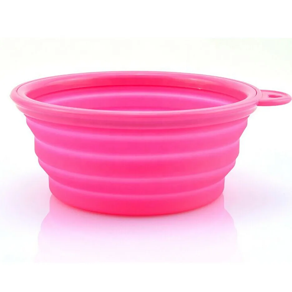 

Custom New Silicone Bowl Pet Folding Portable Dog Bowls, All pantone color is available for silicone dog bowl
