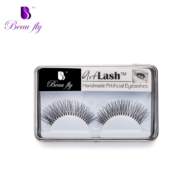 

Beaufly High Quality Customized Popular Plastic Eyelash Extention Box False Eyelash, Black