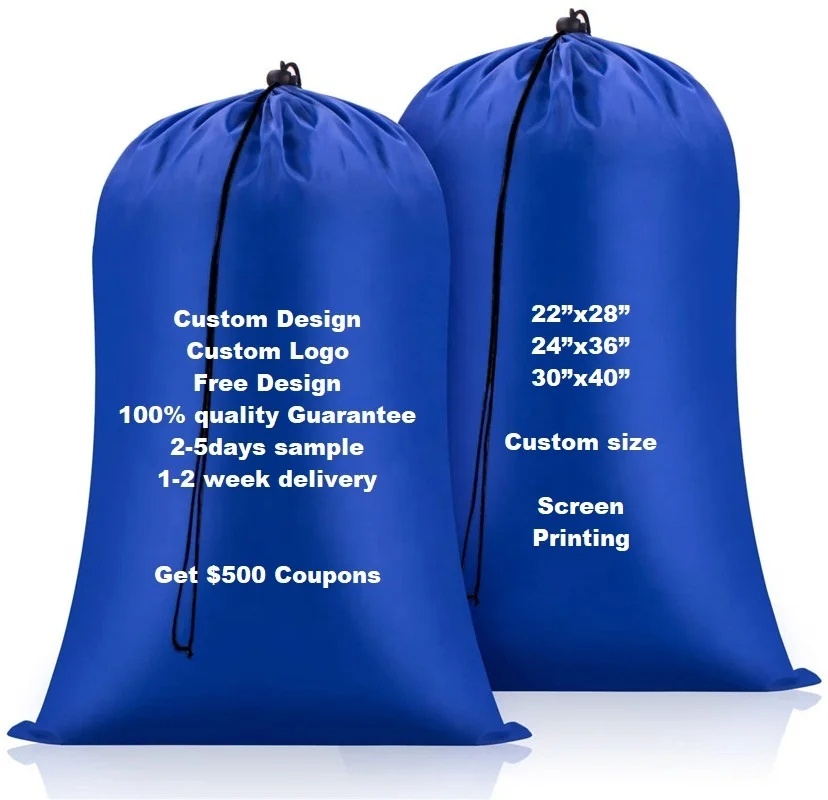

Nylon Laundry Bag, 100 different colors