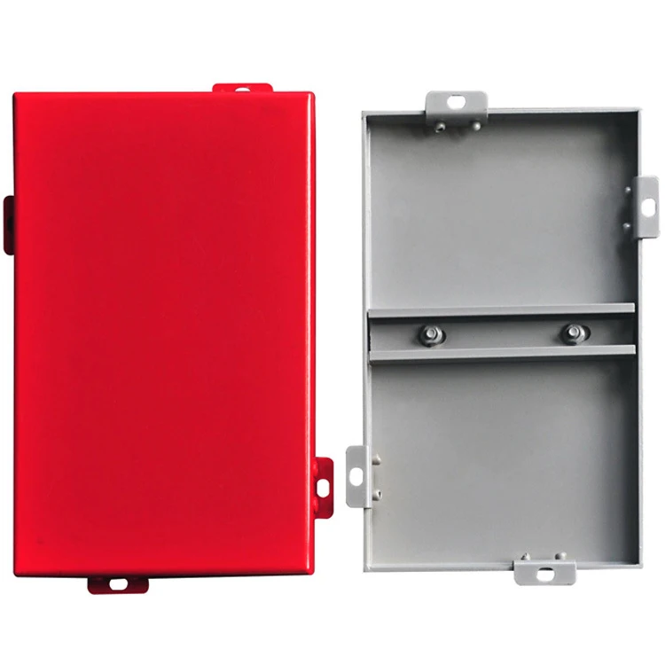 Why Solid Aluminum Veneer Panels Are the Only Safe Choice for High-Rise Facades in 2026 Likton solid aluminum veneer panel back structure showing reinforcement ribs