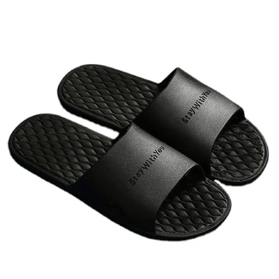 

Summer hotel bath soft - soled non - slip slippers, As picture