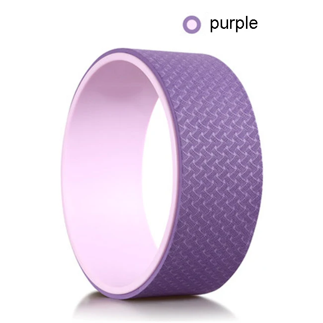 

Factory Direct Selling Price Eco-friendly Yoga Fitness Accessories TPE Yoga Wheel, Various colours are available