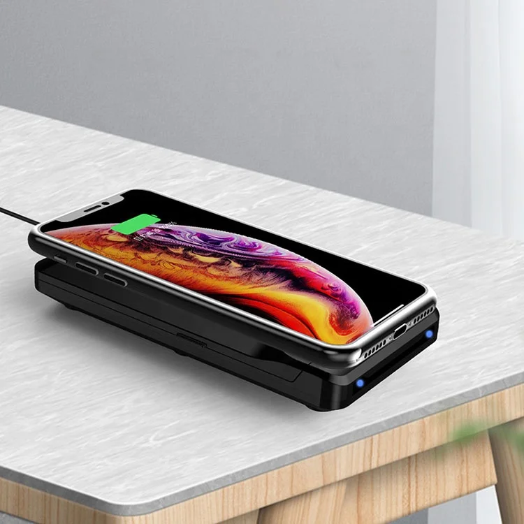 

TOYOUMI Portable Fast Charging 2 in 1 Foldable Wireless Charger Qi for Pad Phone
