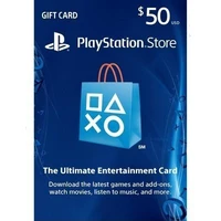 

PSN 50 US Dollar Recharge Card US Service PS4 PS Vita Gift Card