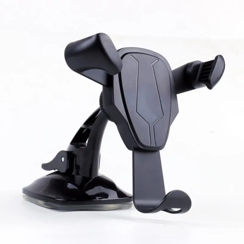 

90 degree wall mount angle bracket TOLw5 360 rotation suction cup car mount holder, Black