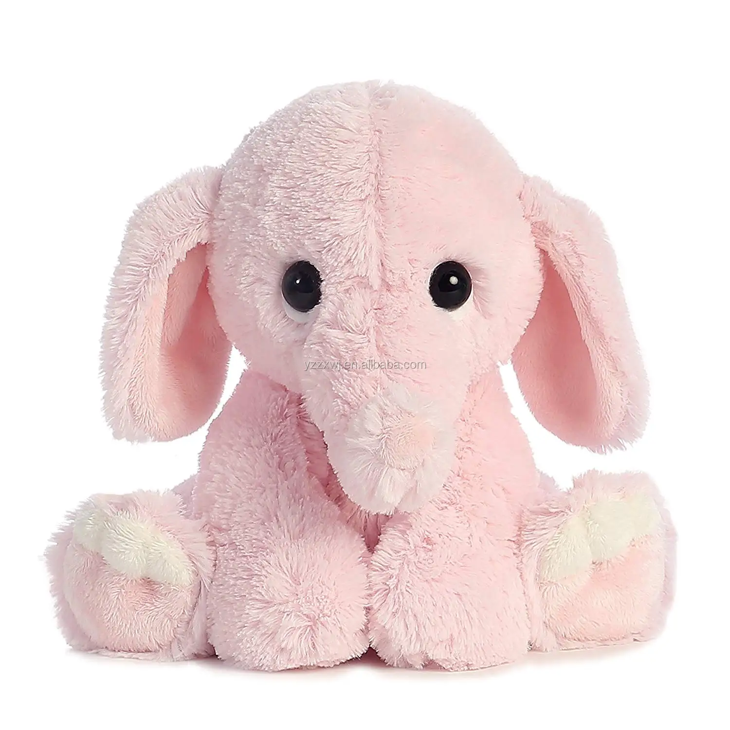 big pink stuffed elephant