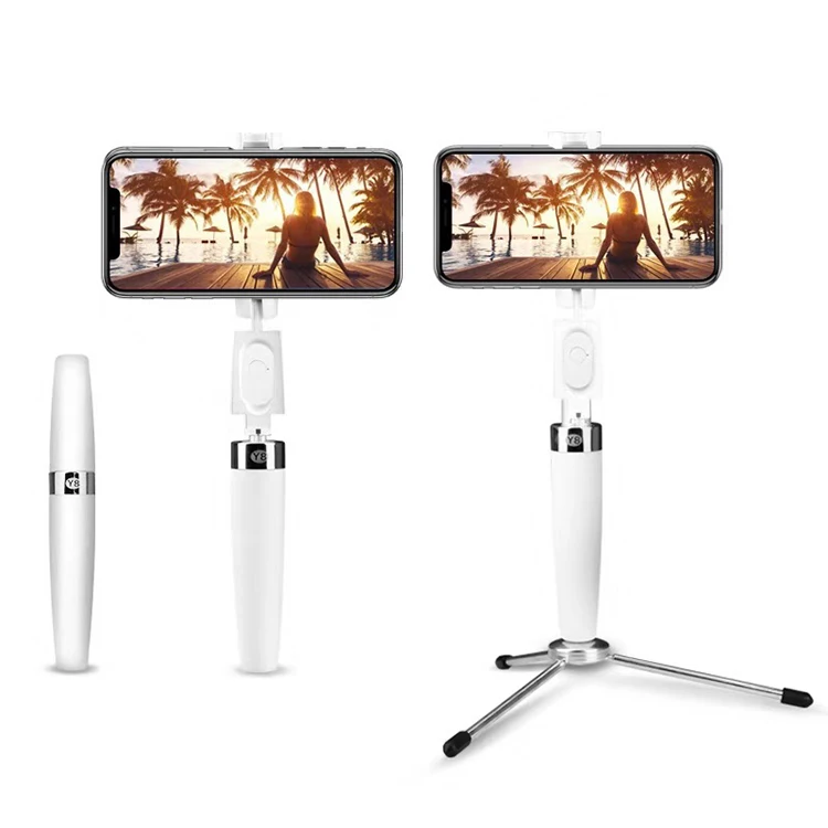 

Mini Foldable Wireless Tripod Handheld 3 in 1 Monopod Selfie Stick Wireless Remote Controller for iphone android