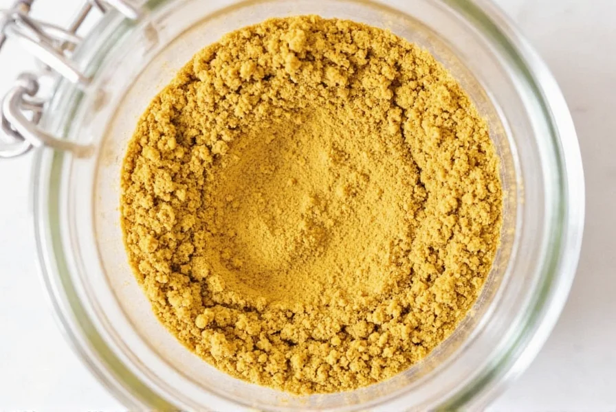 Mustard Powder on Shelf