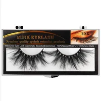 

Wholesale 5D Extension Crossing 25mm Mink Thick Exaggerated Long False Eyelashes