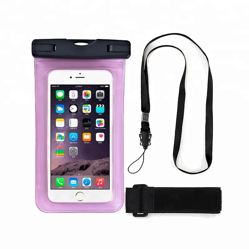 

Universal Waterproof Case,IPX8 Float Phone Dry Bag Pouch for iPhone 11 Pro Max, Samsung Galaxy S8+, Blue, pink, white, yellow, black,orange,gray,green,transparent