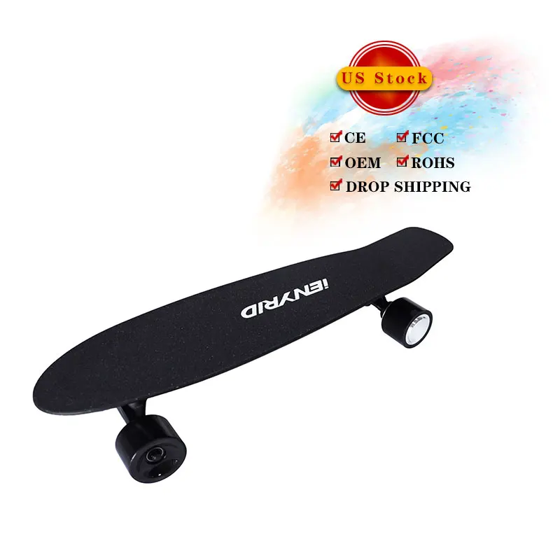 Best Gift for Boys and Girls Wholesale electric skate board 350W 20KM/H Max directly speed Fish Board Electric Skateboard