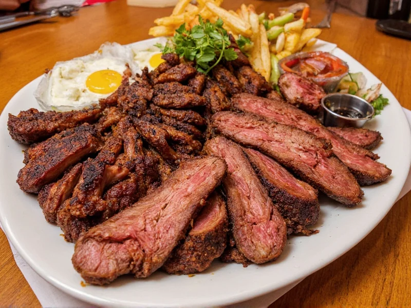 Platter of smoked meats and sides at Daynes Craft Barbecue