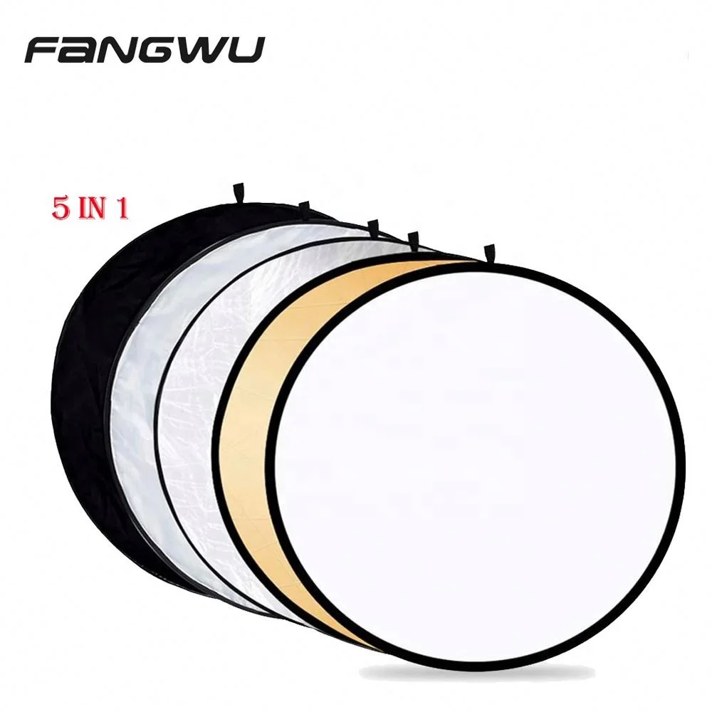 

Professional Photographic Reflectors Photography Light Reflector Disc Folding 80Cm