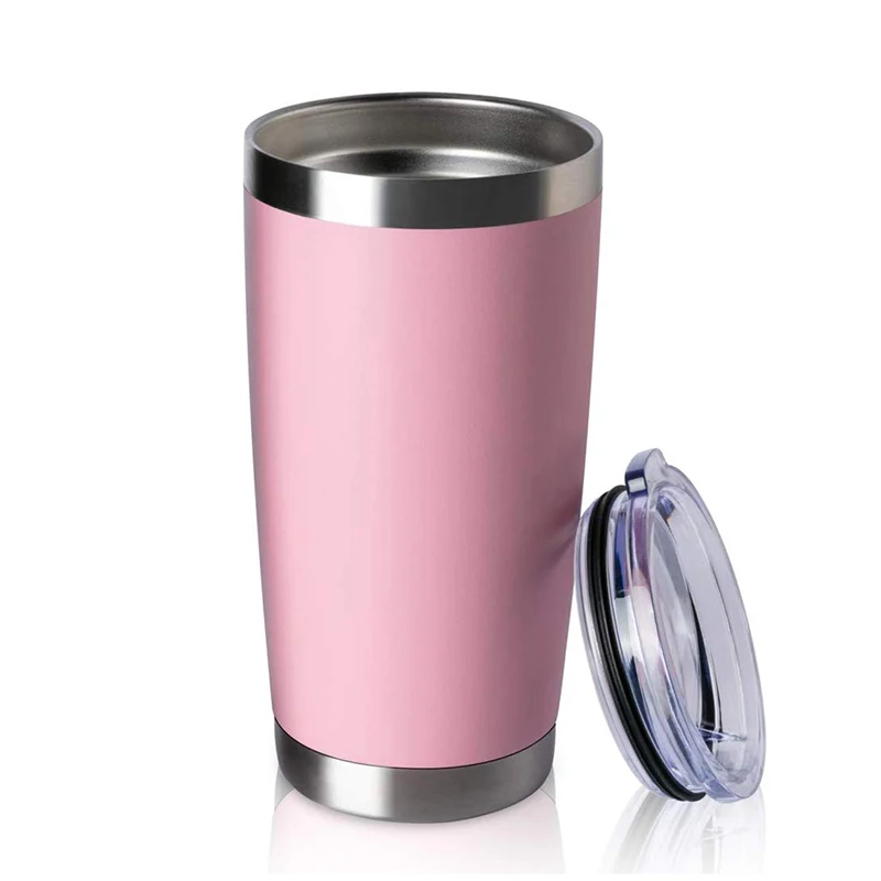 

20 OZ Wholesale Personalized Bridesmaid Stainless Steel Plain Tumbler, Black ,white,pink,etc