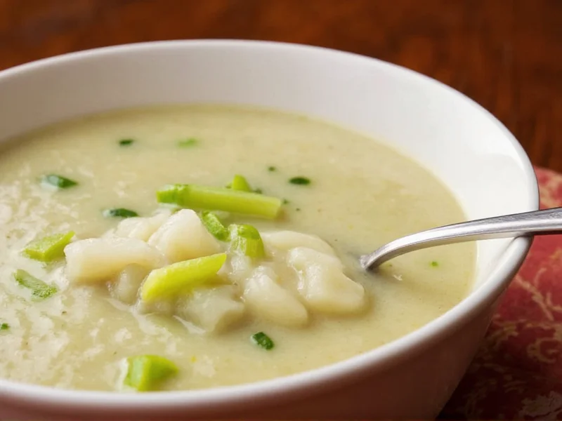 Celery Potato Soup: Creamy Recipe Without Cream