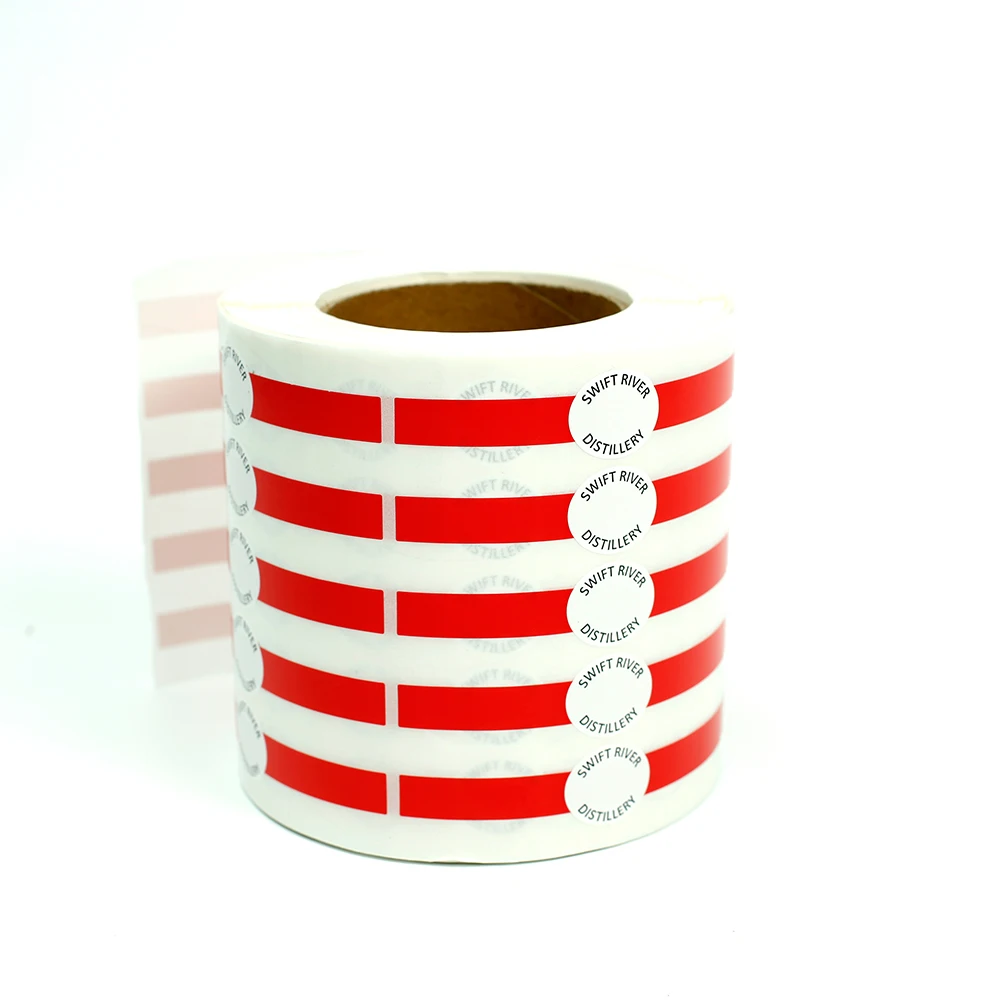 Custom Waterproof Glossy Laminated Paper Roll Printed Honey Jar Tamper Proof Seal Labels