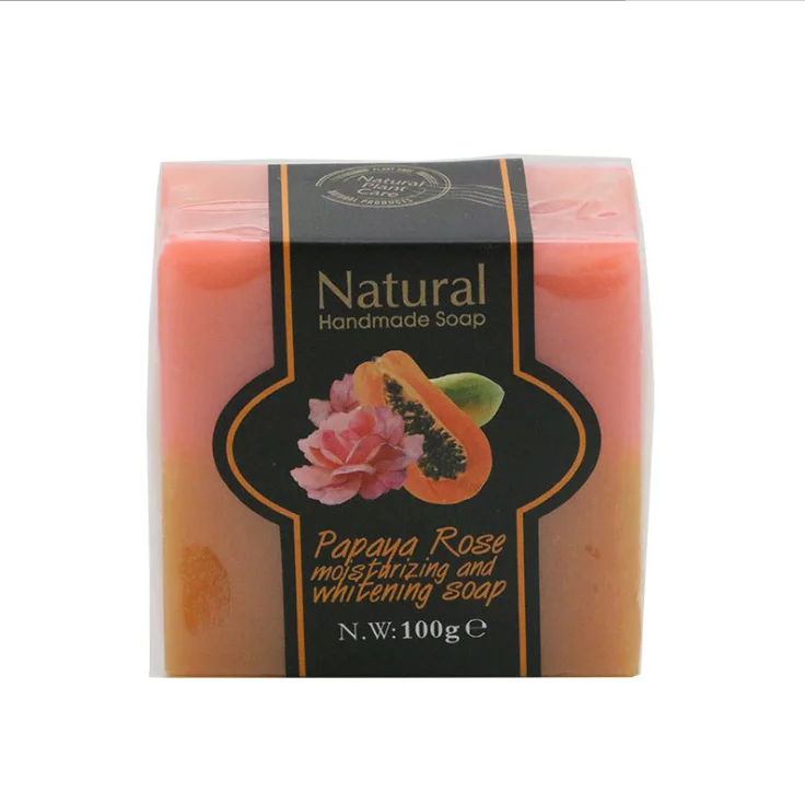 

Hot Selling Wholesale Paper Box Bubble Solid Natural Organic Vegan Roses Cherry Face Whitening Hand Soap Shampoo Bar, Colorful