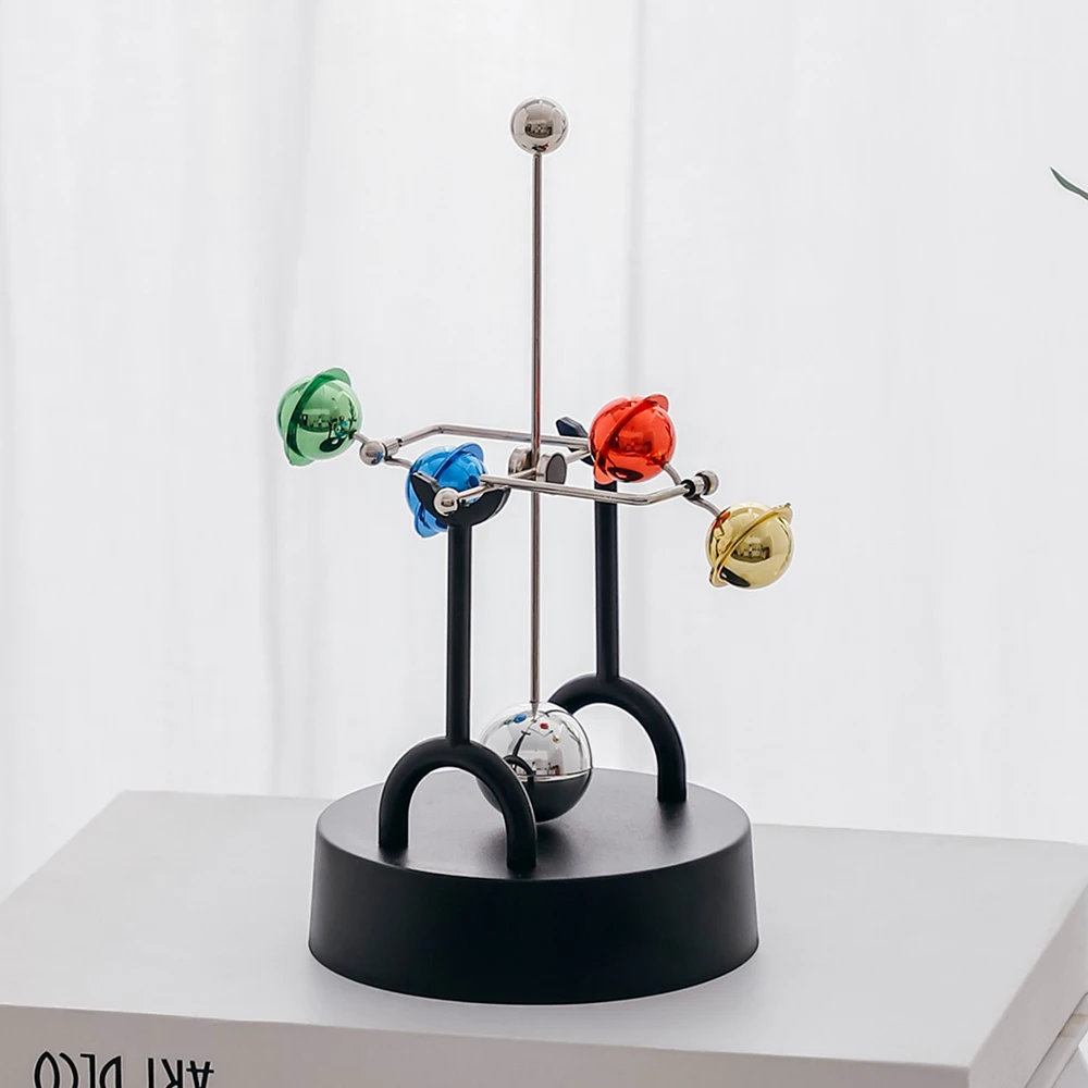 

New decoration metal pendulum ball Newton ball physical balance ball room decoration