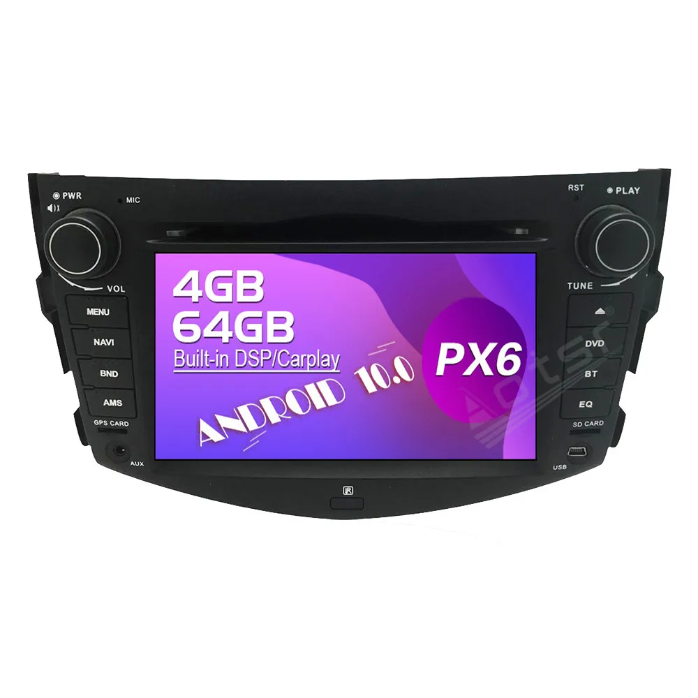 

64G Android Touch Screen Car Video Radio Stereos DVD Player Multimedia System For Toyota RAV4 2006-2012 GPS Navigation