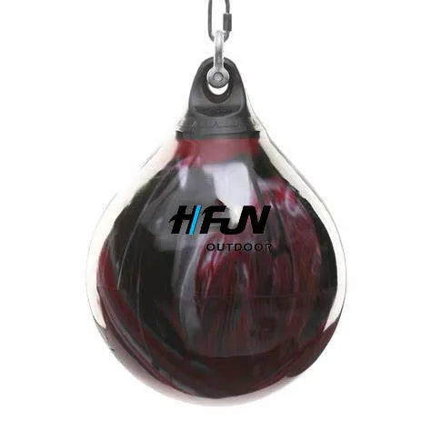 

Wholesale PVC 18 Inches Training Water Filled Air Teardrop Water Inflatable Boxing Punching Bags, Black /red/ blue/pink or custom