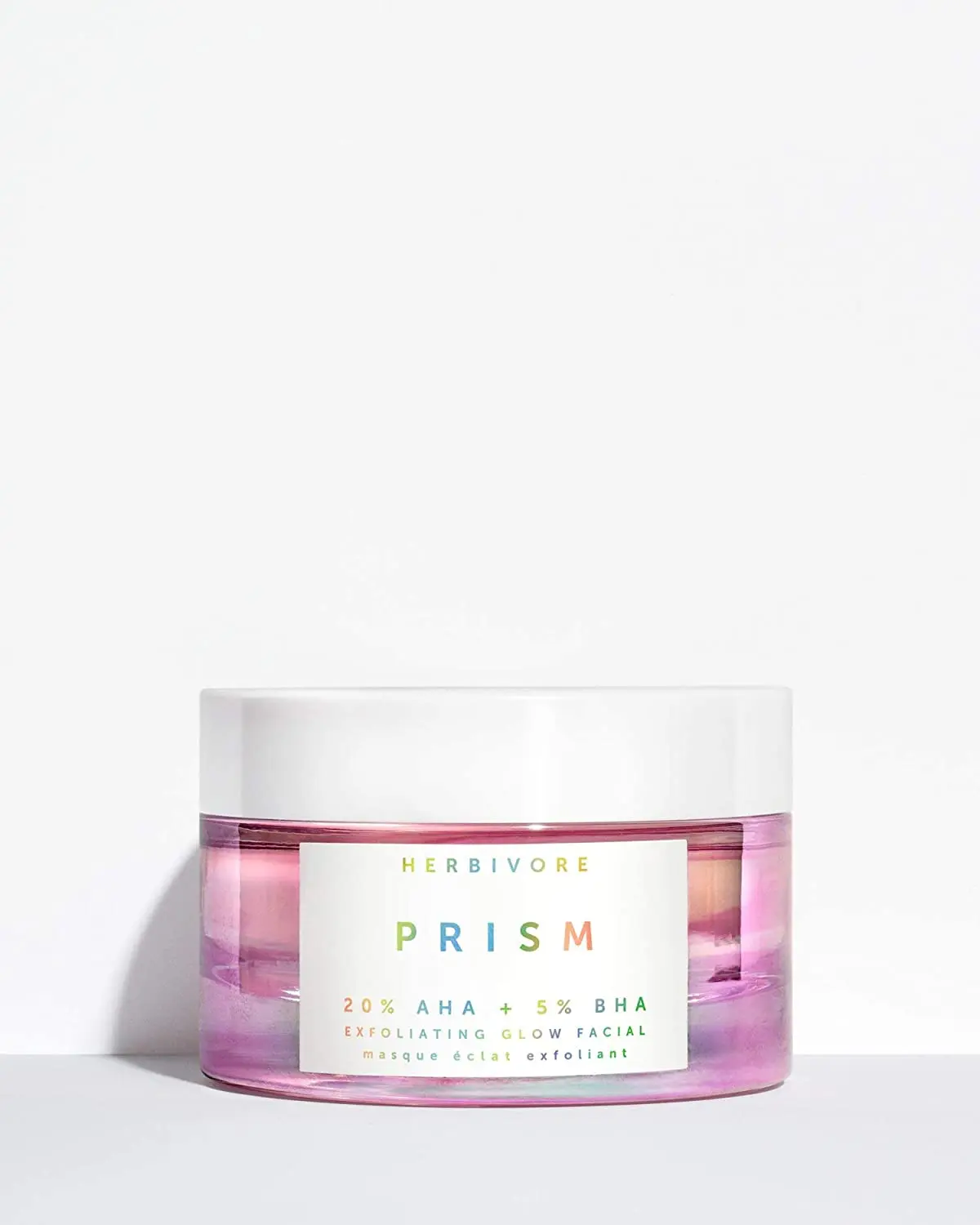

QQLR Hot Selling Natural Prism AHA + 5% BHA Exfoliating Glow Facial Clean Beauty Exfoliating Mask