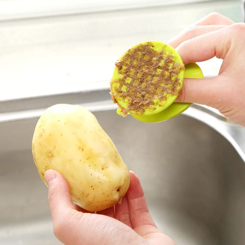 

Multifunctional vegetable and fruit cleaning peeler potato planer double-sided multi-purpose plane peeler, As photo