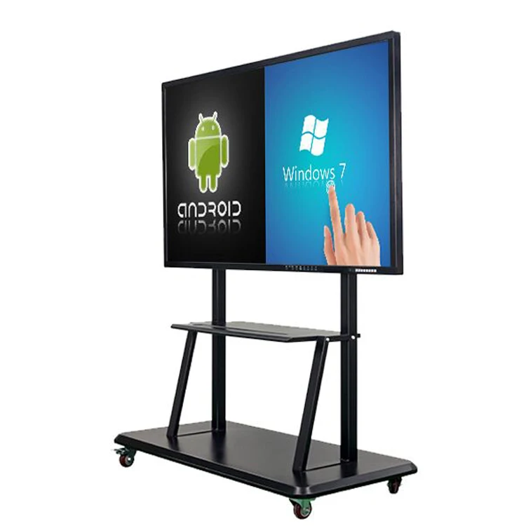 

86 Inch Multi Touch Screen Display Interactive smart Panel, Black(other colors optional )