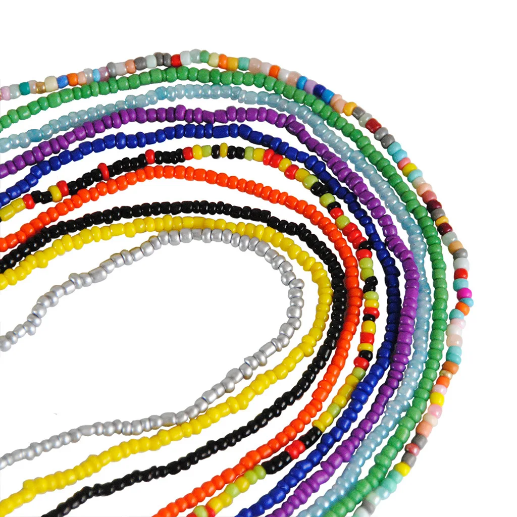 

Manufacturer Suppliers Geometry Colorful Plastic Beads Waist Chain