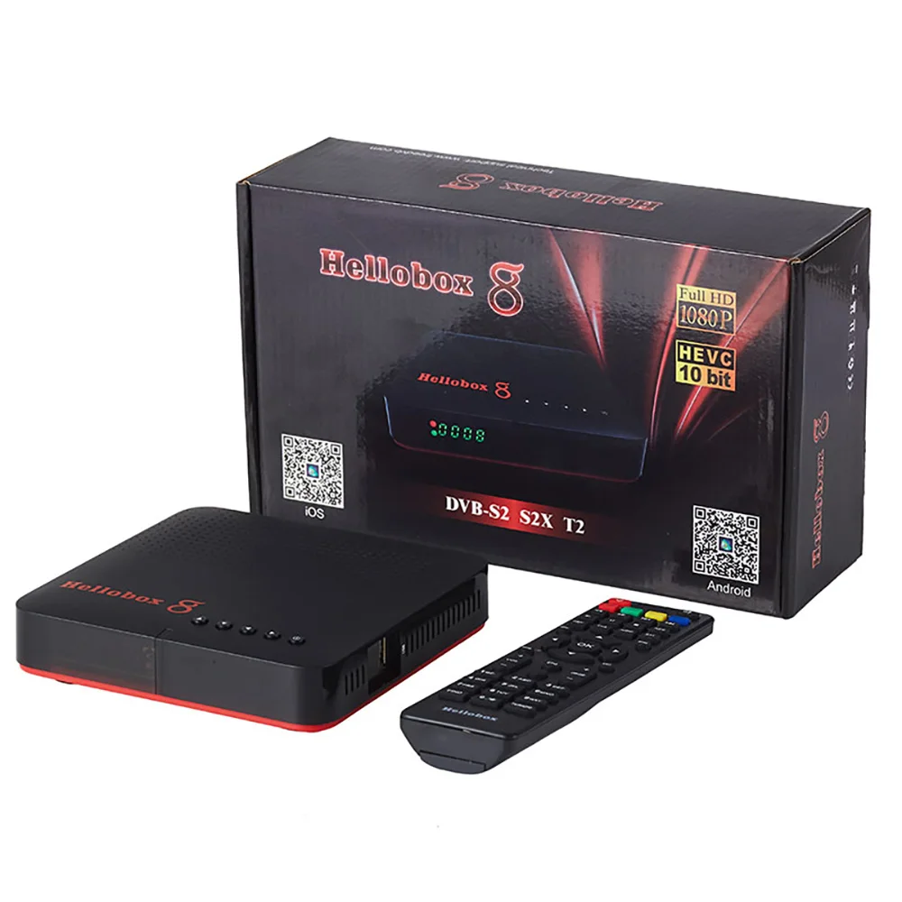 

Hellobox 8 Fully Auto-biss Auto-PowerVu Support 3G 4G dongle youtube xtream iptv cccam