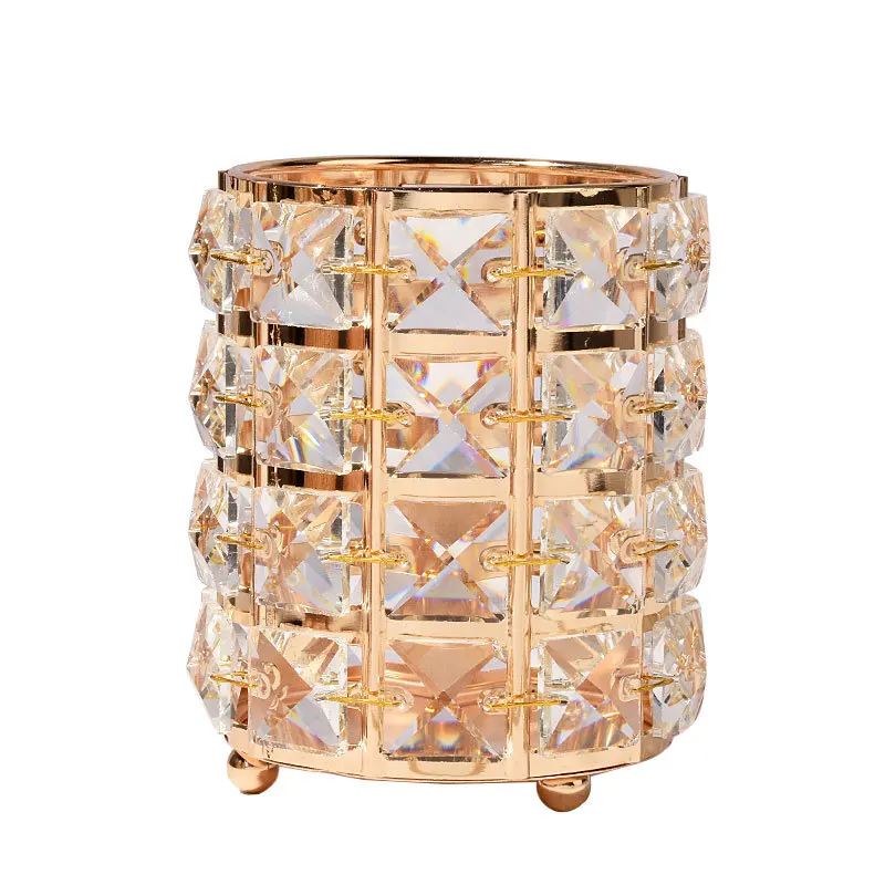 

Ins crystal paper gold silver metal car paper box living room toilet cylinder napkin storage box