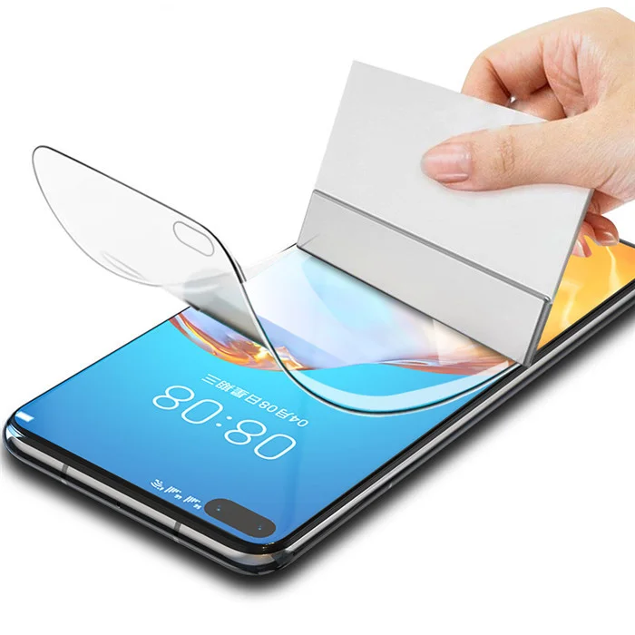 

2020 Soft mobile screen guard Hydrogel Film nano liquid screen protector For Huawei P40 Lite