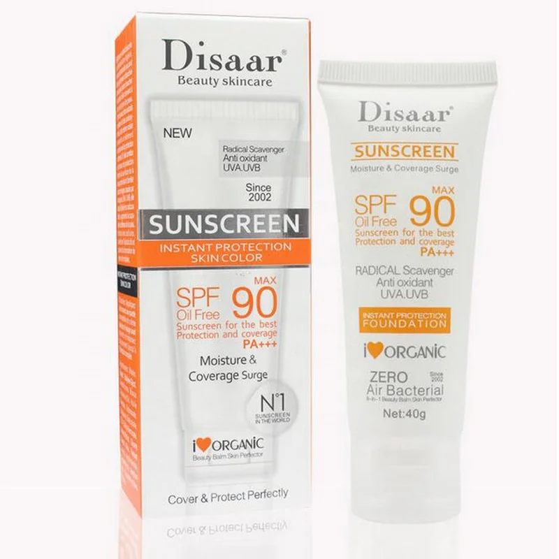 

Best selling spf 90 sunblock moisturizer whitening organic sunscreen cream for all skin